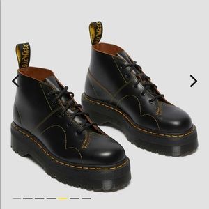Dr Martens Church Platform Monkey Boots